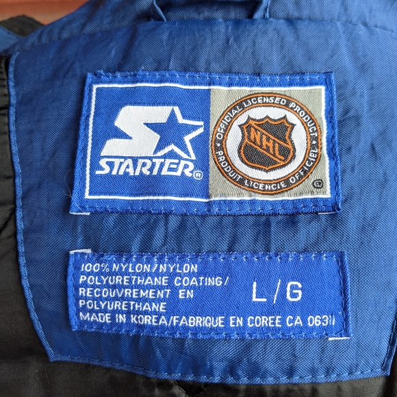 **SOLD**Vintage Starter Leafs bomber jacket - Picture 7 of 8